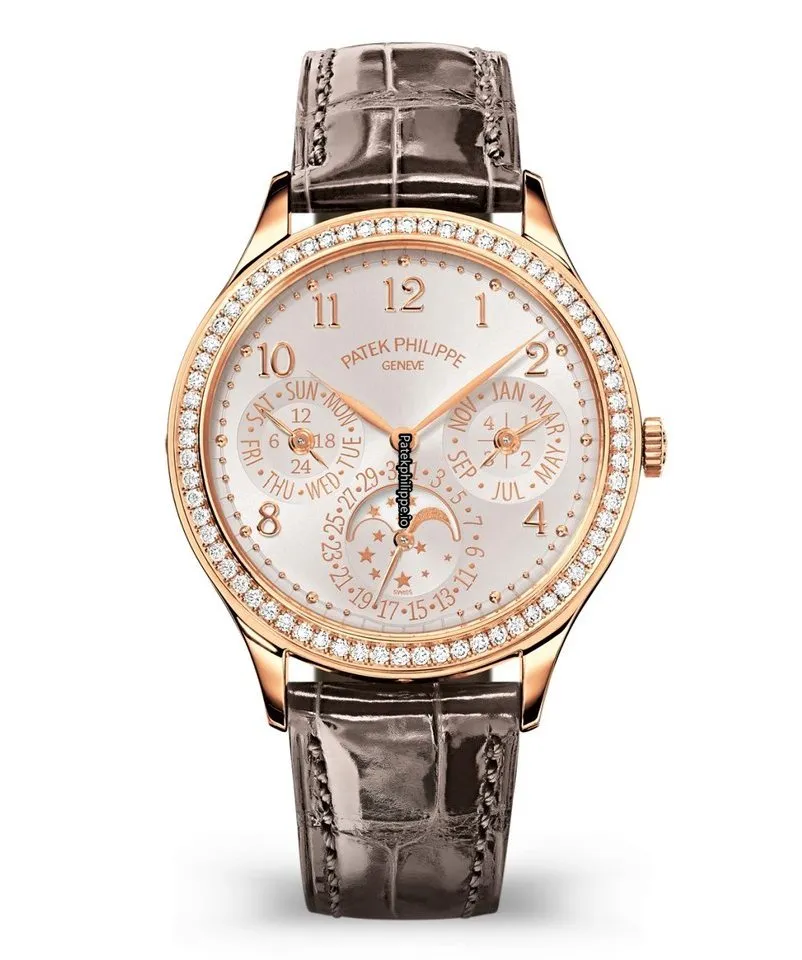 Patek Philippe Perpetual Calendar 7140r-001 35.1MM Rose Gold Case Automatic