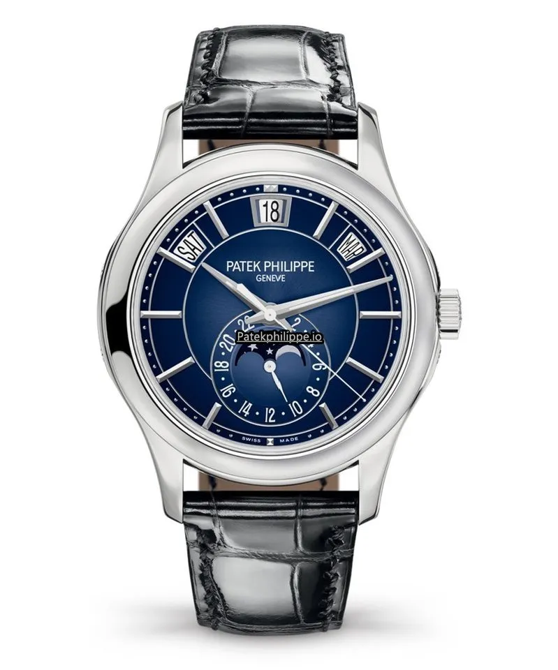 Patek Philippe Annual Calendar 5205g-013 40MM White Gold Case Automatic