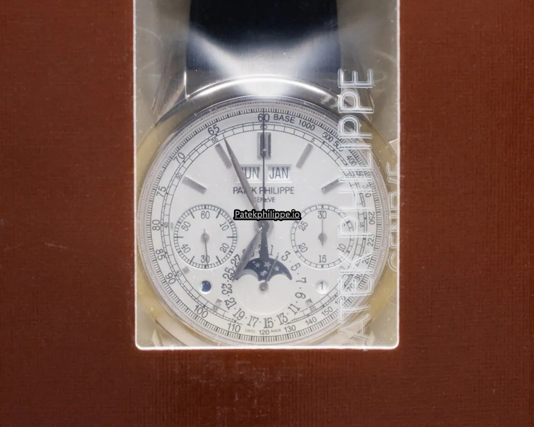 Patek Philippe Perpetual Calendar 5270g-018 41MM White Gold Case Manual Winding
