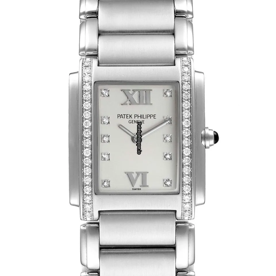 Patek Philippe Twenty-4 4910/10a-010 25x30MM Steel Case Quartz