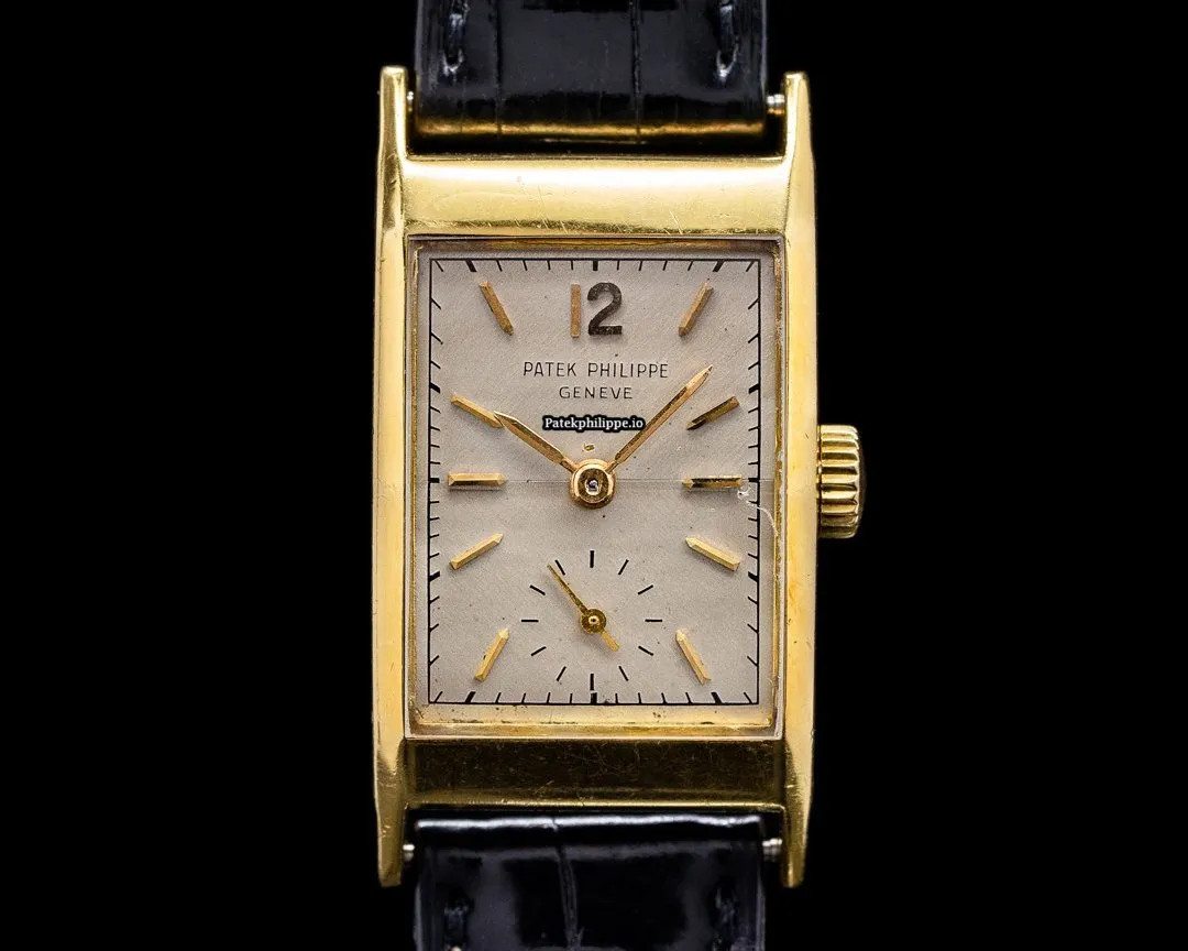Patek Philippe Vintage 2461 22MM Yellow Gold Case Manual Winding