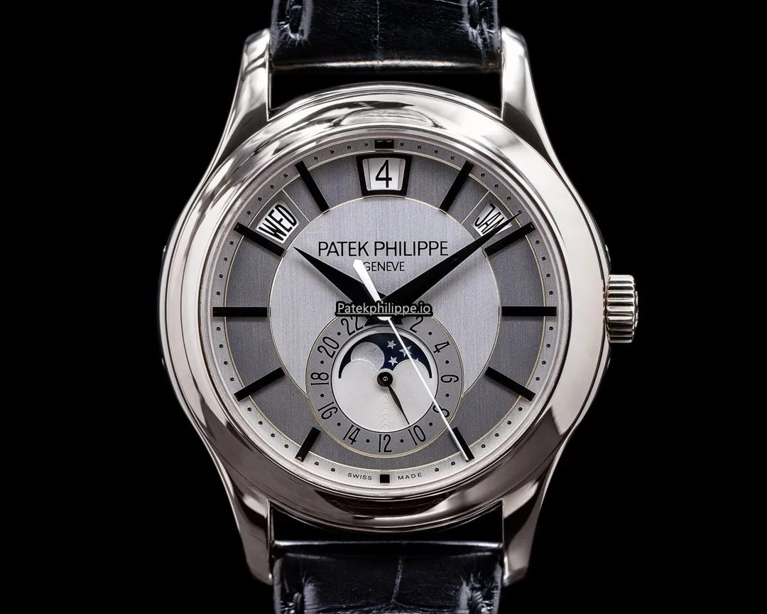 Patek Philippe Annual Calendar 5205g-001 40MM White Gold Case Automatic