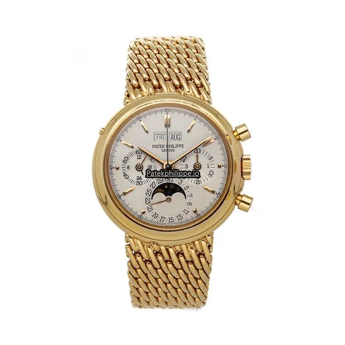 Patek Philippe Perpetual Calendar 3970/002r, 36MM Yellow Gold Case Manual Winding