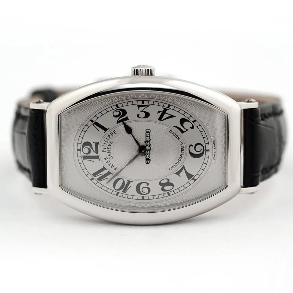 Patek Philippe Gondolo 5098p-001 32x42MM Platinum Case Manual Winding