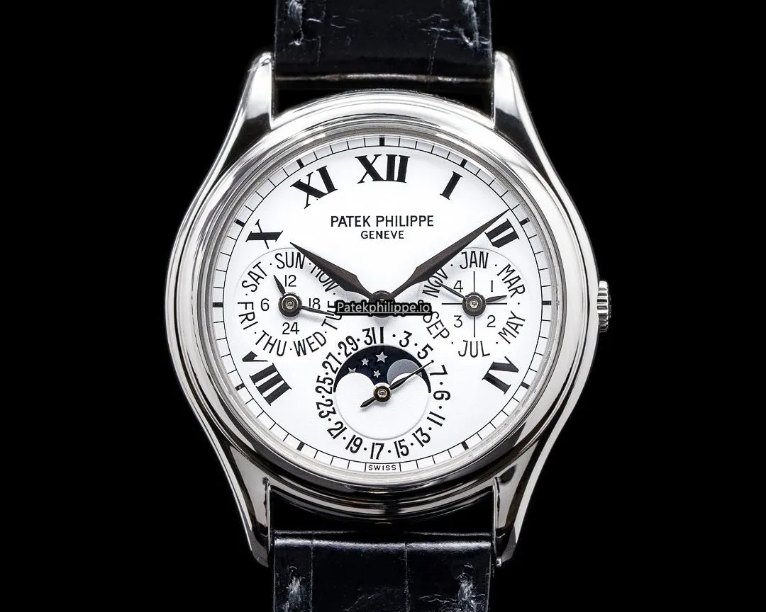 Patek Philippe Perpetual Calendar 3940p-015 36MM White Gold Case Automatic