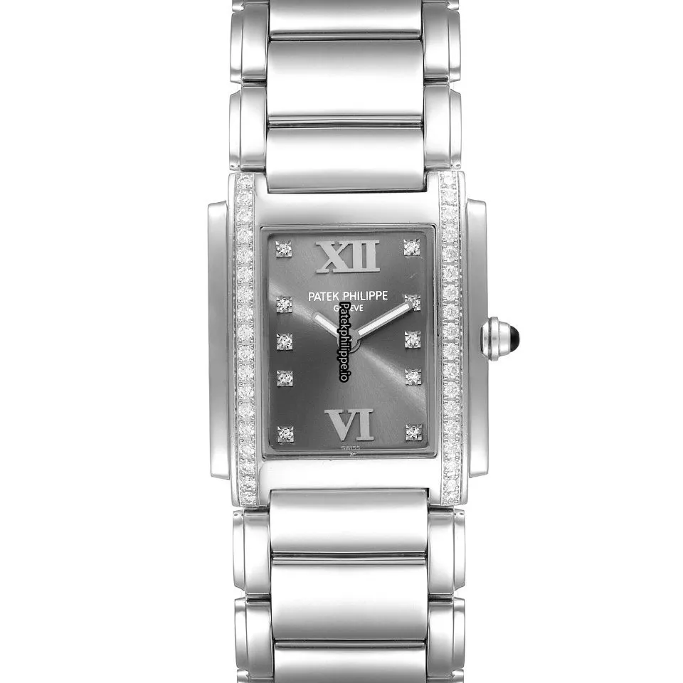 Patek Philippe Twenty-4 4910/10a-010 25x30MM Steel Case Quartz