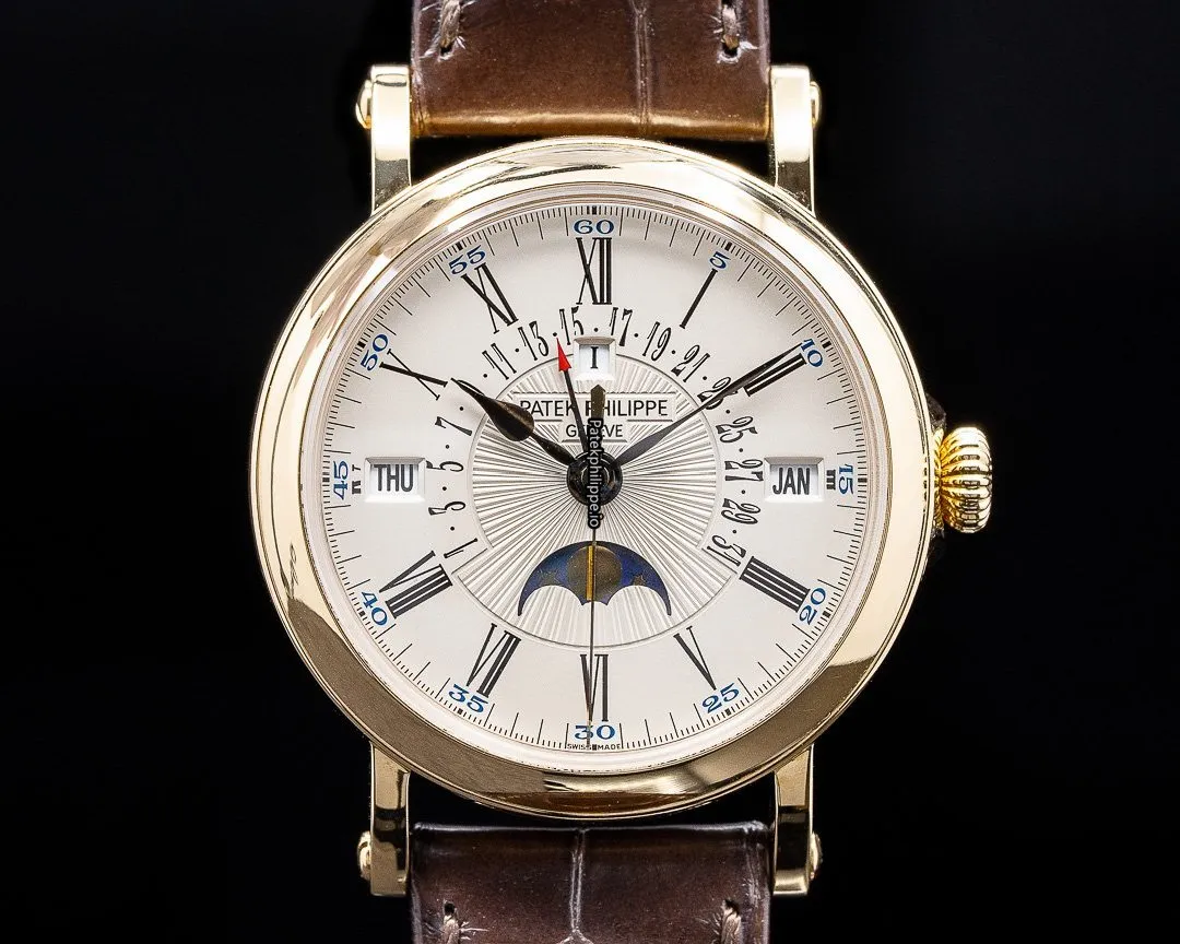 Patek Philippe Perpetual Calendar 5159j-001 38MM Yellow Gold Case Automatic