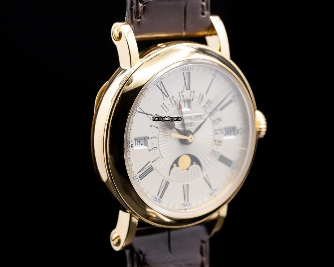 Alternative view of Patek Philippe Perpetual Calendar 5159j-001 38MM Yellow Gold Case Automatic