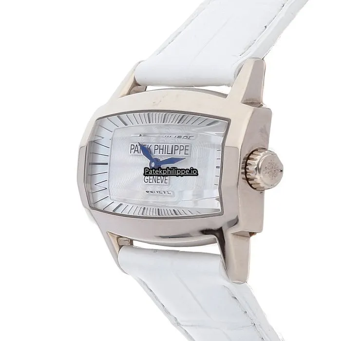 Alternative view of Patek Philippe Gondolo 4980g-001 37x22.5MM White Gold Case Quartz