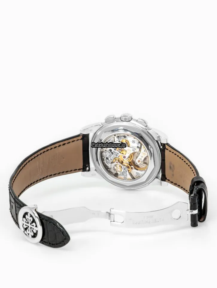 Alternative view of Patek Philippe Perpetual Calendar 5970p-001 40MM Platinum Case Manual Winding