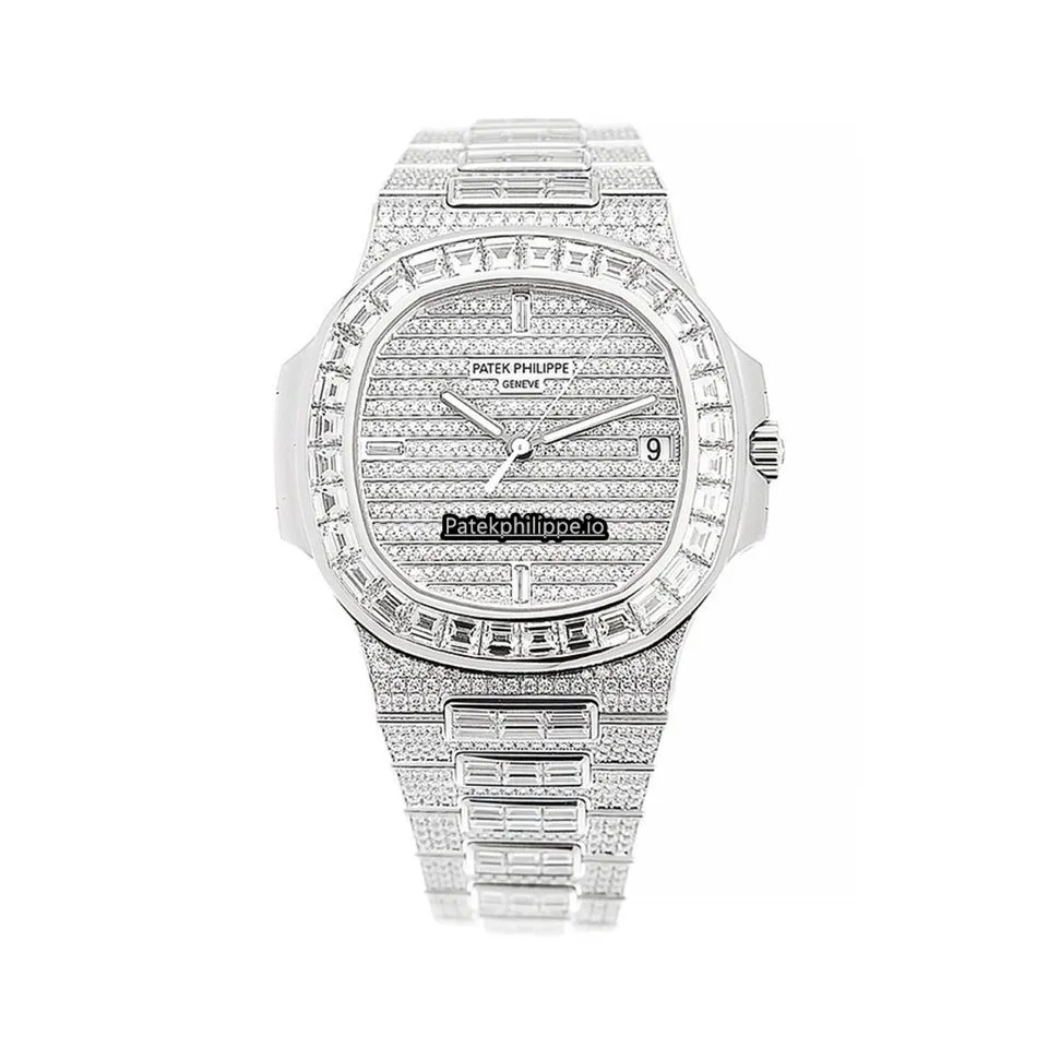 Patek Philippe Nautilus 5719/10g-010 40MM White Gold Case Automatic