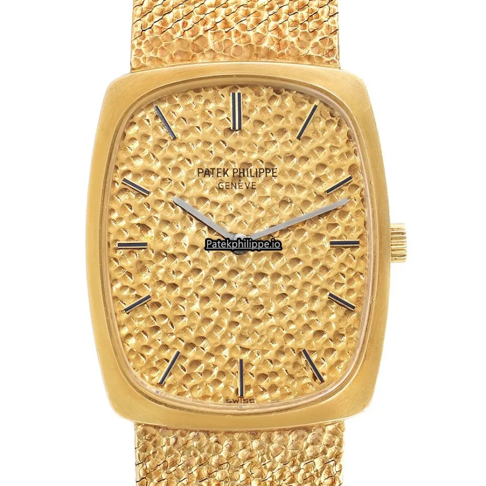 Alternative view of Patek Philippe Golden Ellipse Jan-67 32x26MM Yellow Gold Case Manual Winding