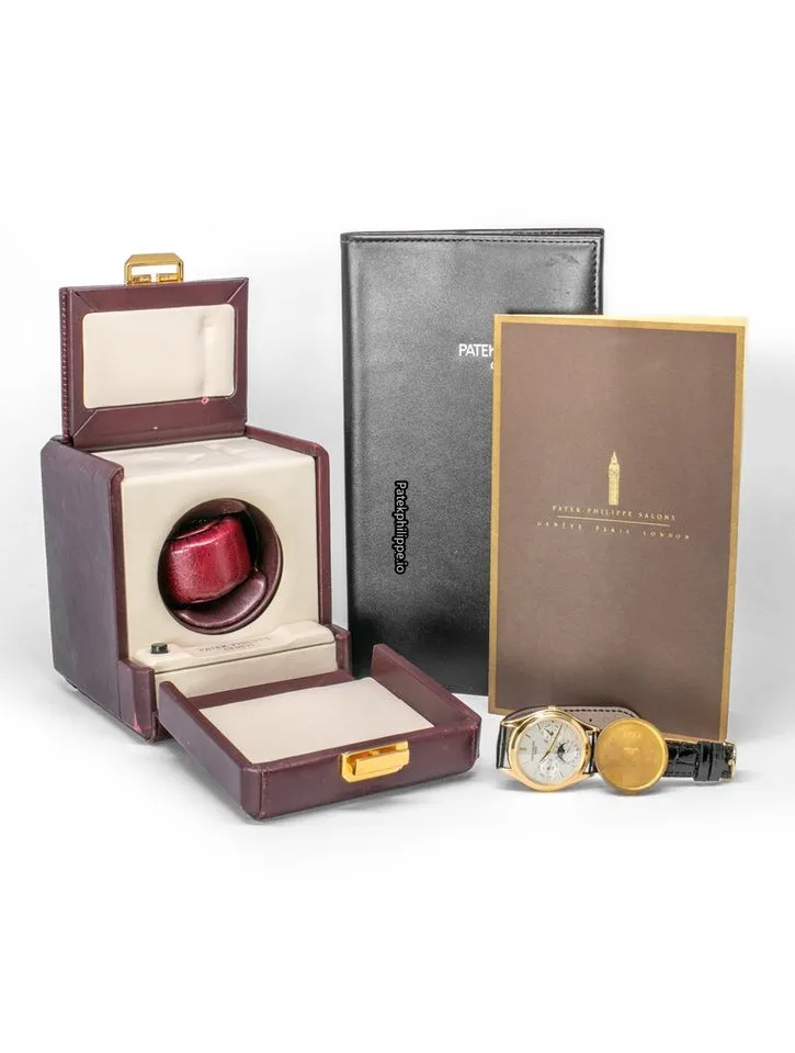 Alternative view of Patek Philippe Perpetual Calendar 3940j 36MM Yellow Gold Case Automatic