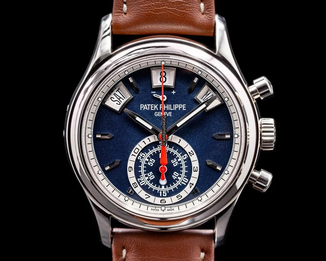 Patek Philippe Annual Calendar 5960/01g-001 40.5MM White Gold Case Automatic