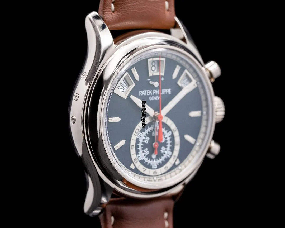 Alternative view of Patek Philippe Annual Calendar 5960/01g-001 40.5MM White Gold Case Automatic