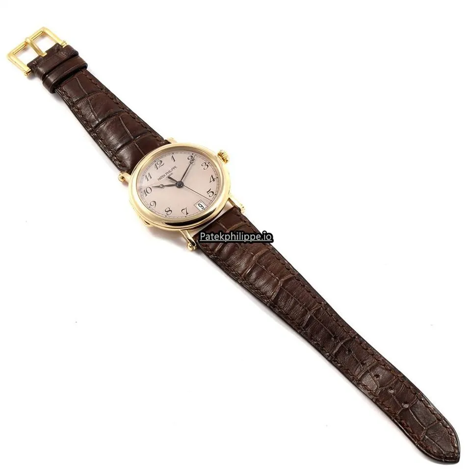 Alternative view of Patek Philippe Calatrava 5053 36MM Yellow Gold Case Automatic