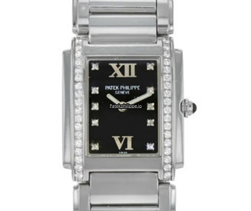 Alternative view of Patek Philippe Twenty-4 4910/10a-001 25x30MM Steel Case Quartz