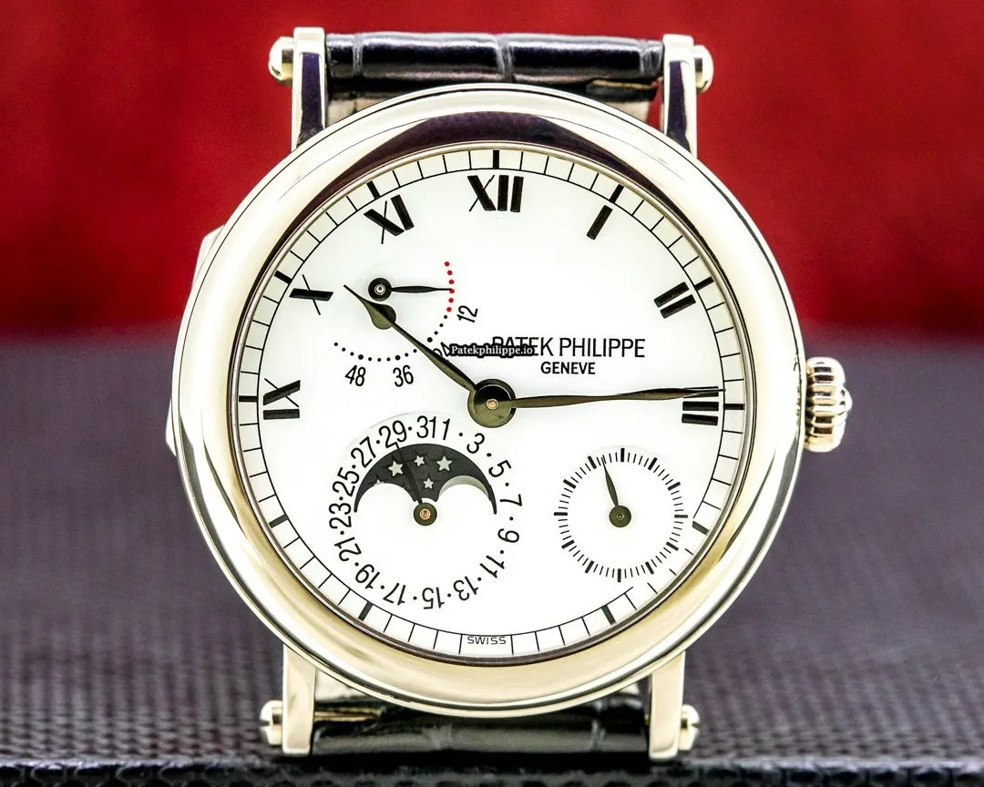 Patek Philippe Complications 5054g-001 36MM White Gold Case Automatic
