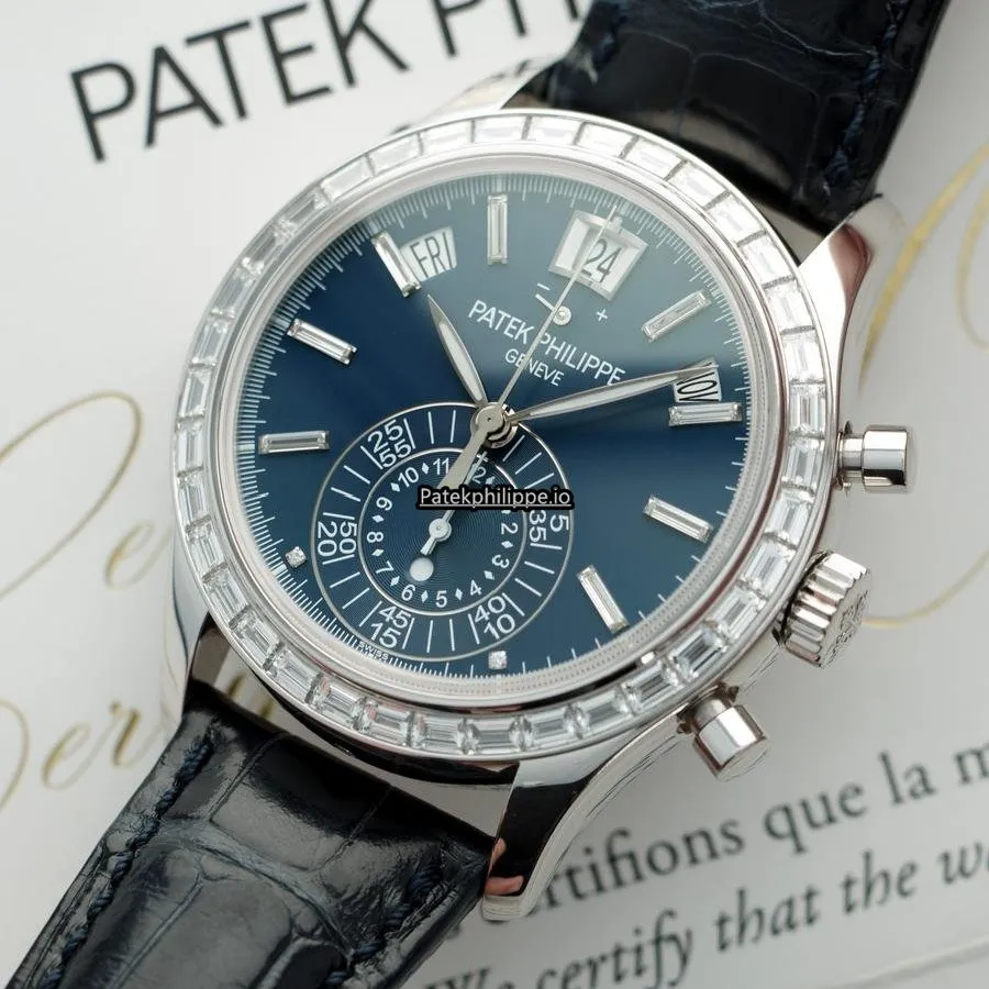 Alternative view of Patek Philippe Annual Calendar 5961p-001 40.5MM Platinum Case Automatic