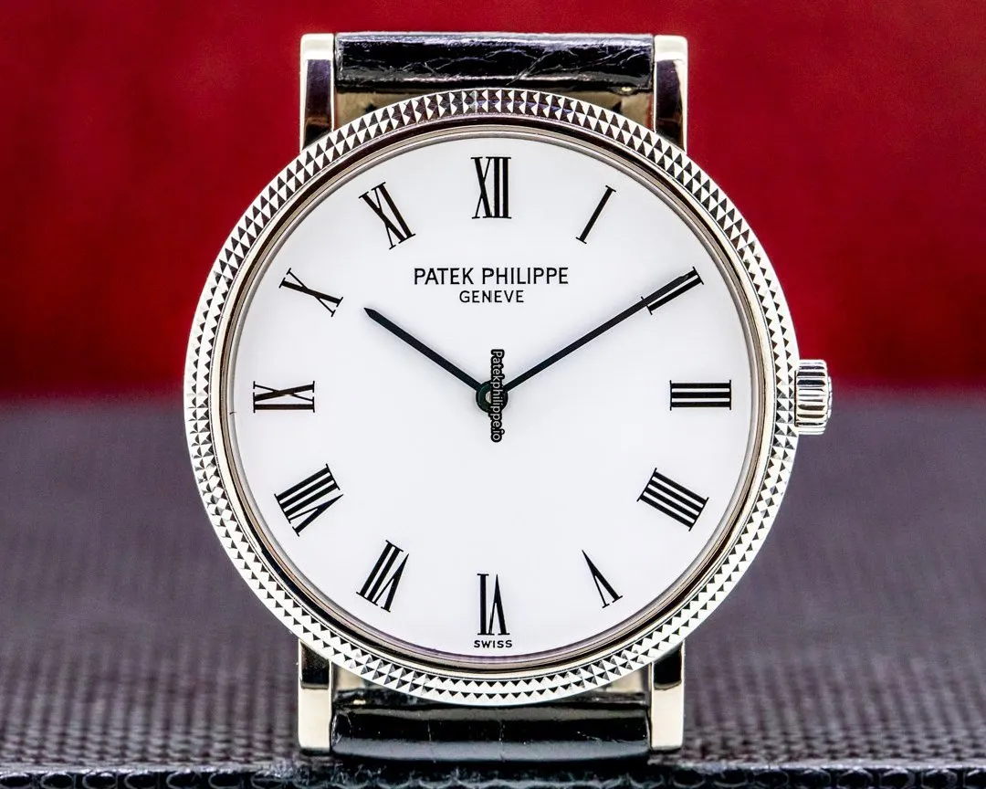 Patek Philippe Calatrava 5120g-001 35MM White Gold Case Automatic