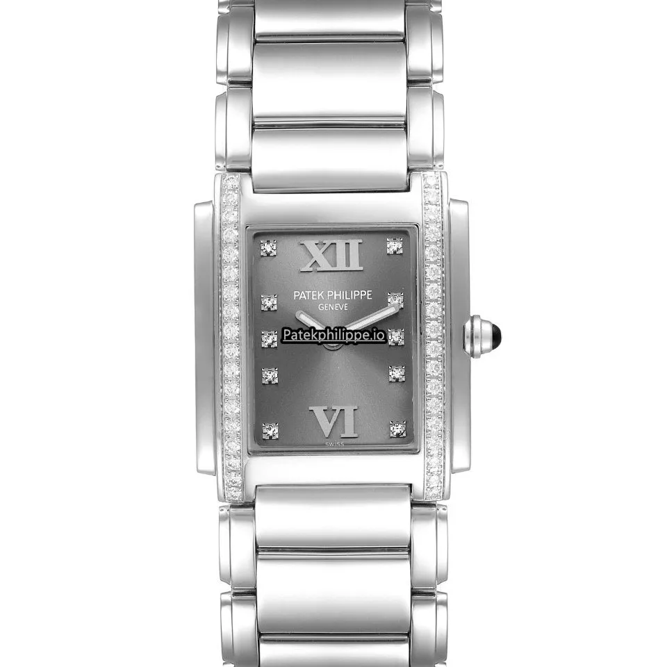 Patek Philippe Twenty-4 4910/10a-010 25x30MM Steel Case Quartz