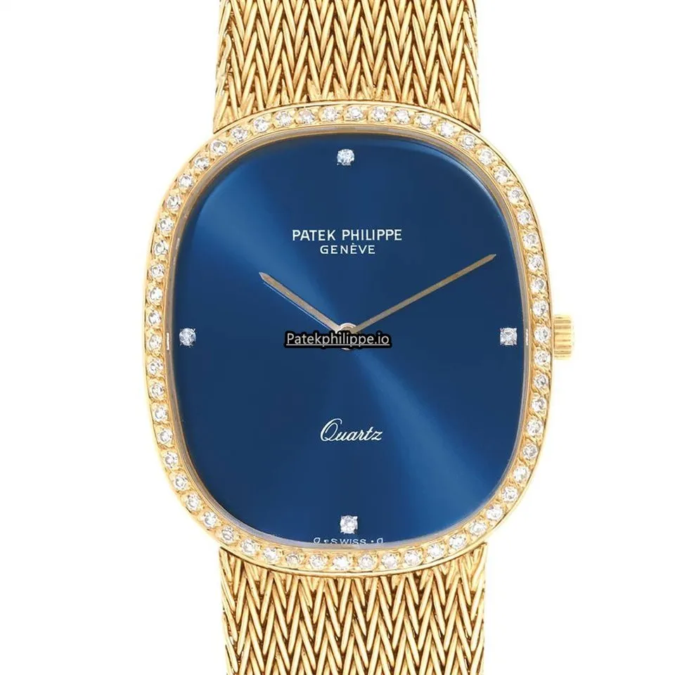 Patek Philippe Golden Ellipse 3875 35x31MM Yellow Gold Case Quartz