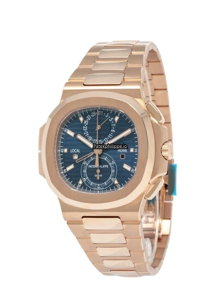 Patek Philippe Nautilus 5990/1r 40.5MM Rose Gold Case Automatic