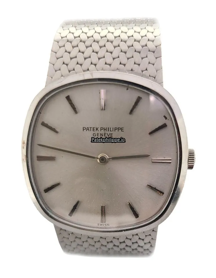 Patek Philippe Golden Ellipse Jan-44 White Gold Case Automatic