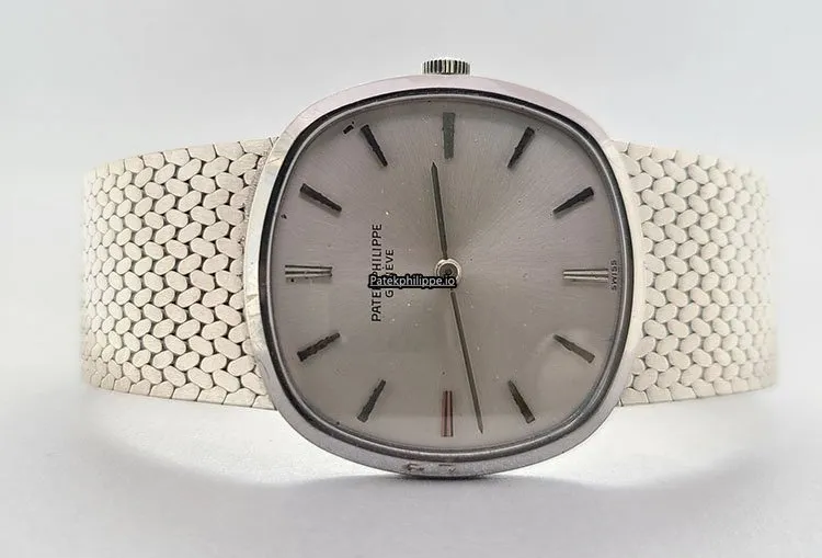 Alternative view of Patek Philippe Golden Ellipse Jan-44 White Gold Case Automatic