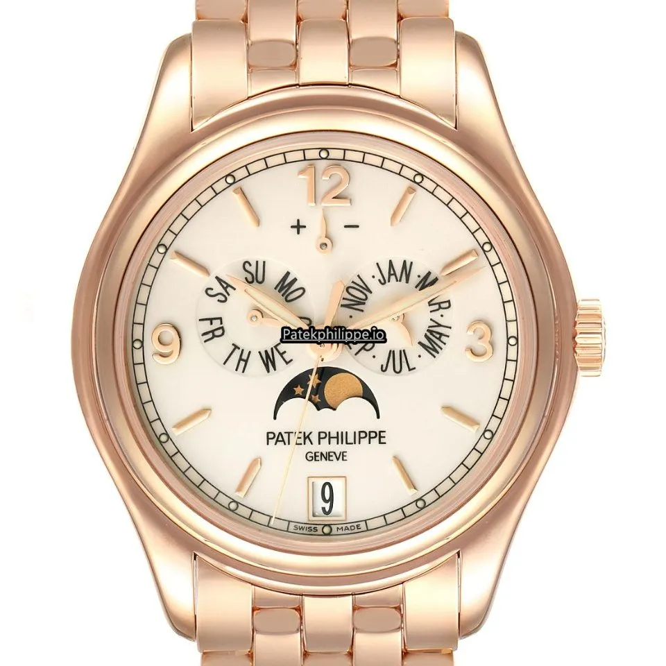 Patek Philippe Annual Calendar 5146r 39MM Rose Gold Case Automatic