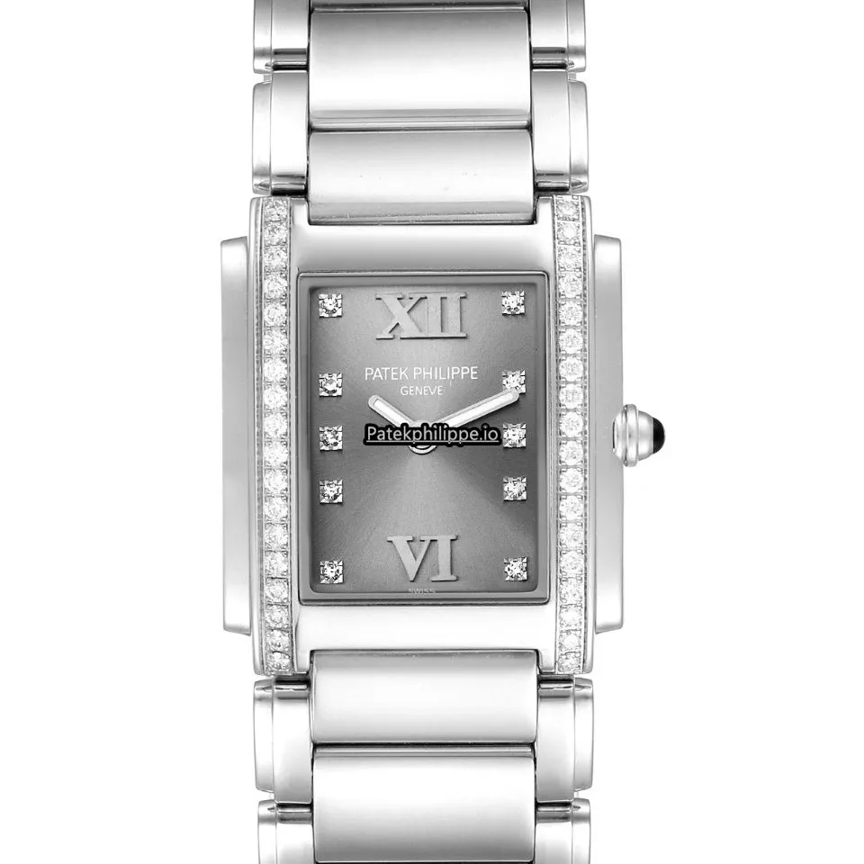 Alternative view of Patek Philippe Twenty-4 4910/10a-010 25x30MM Steel Case Quartz