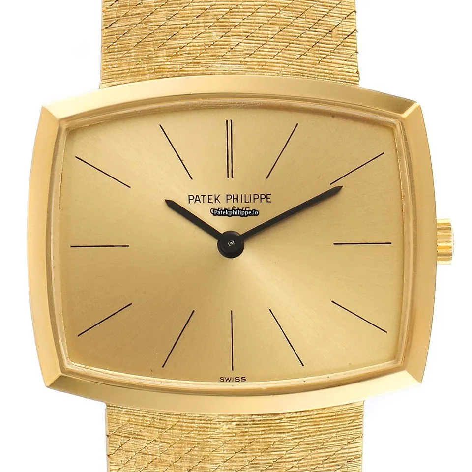 Patek Philippe Gondolo Jan-21 26x32MM Yellow Gold Case Manual Winding