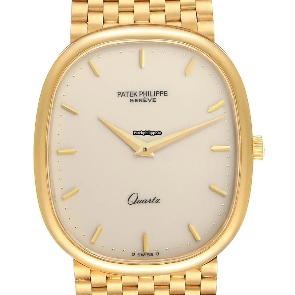 Patek Philippe Golden Ellipse Jan-38 36x31MM Yellow Gold Case Quartz