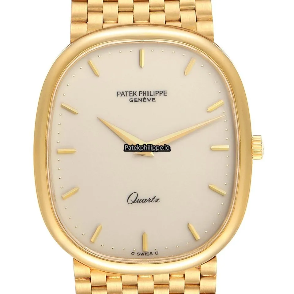 Alternative view of Patek Philippe Golden Ellipse Jan-38 36x31MM Yellow Gold Case Quartz