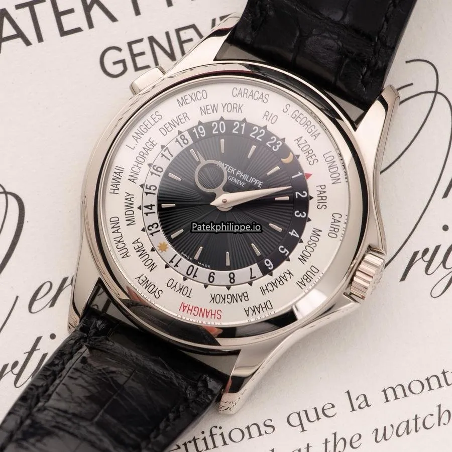 Alternative view of Patek Philippe Complications 5130g-018 40MM White Gold Case Automatic