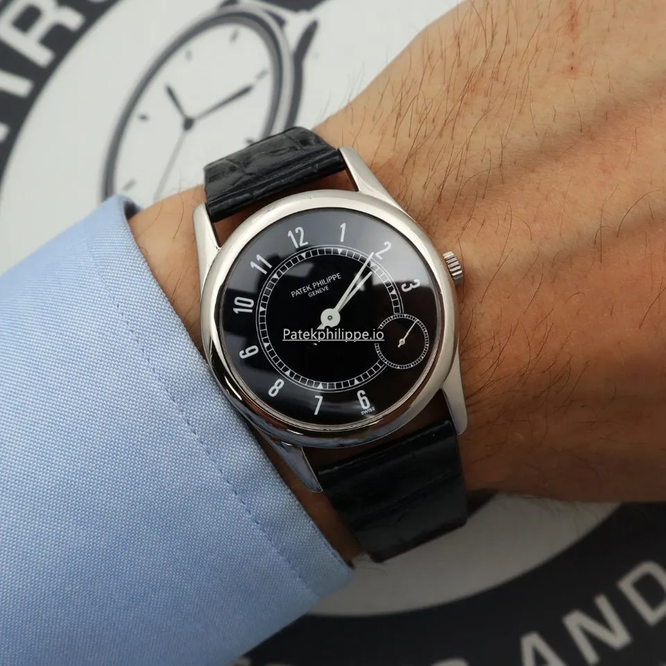 Alternative view of Patek Philippe Calatrava 33MM White Gold Case Automatic