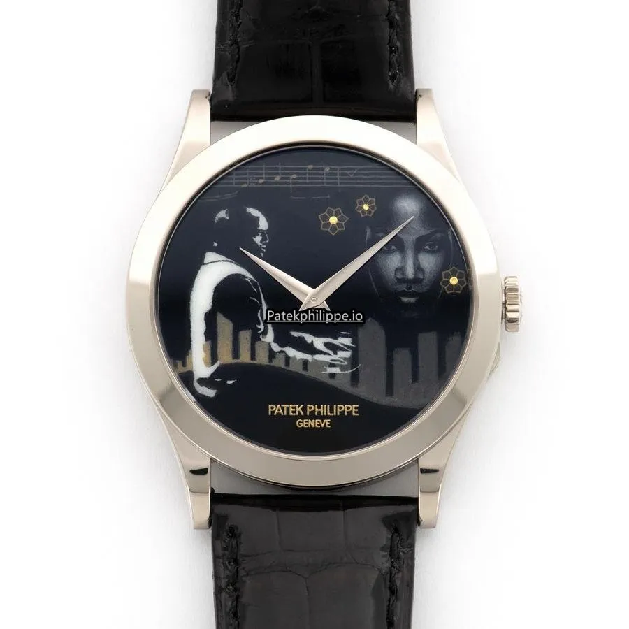 Patek Philippe Calatrava 5089g-067 38.6MM White Gold Case Automatic