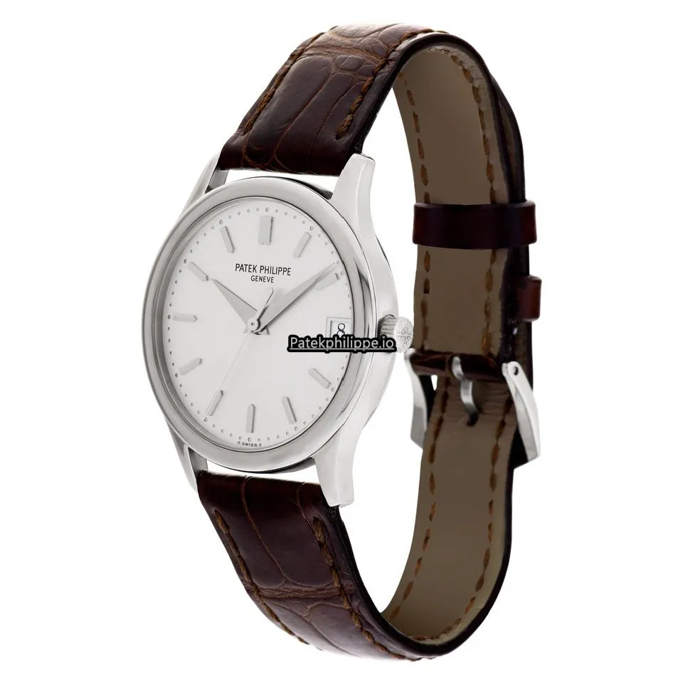Alternative view of Patek Philippe Calatrava 3998/00g 34MM White Gold Case Automatic