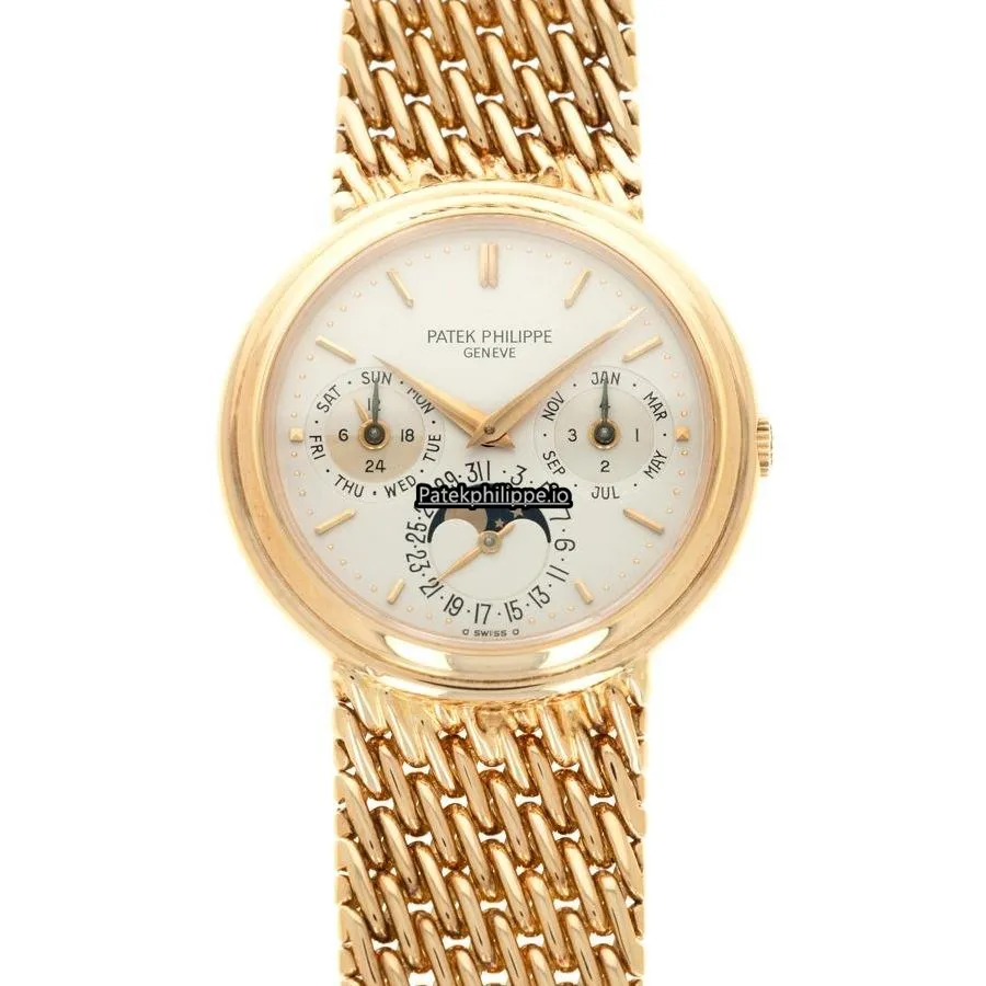 Patek Philippe Perpetual Calendar 3945 36MM Yellow Gold Case Automatic