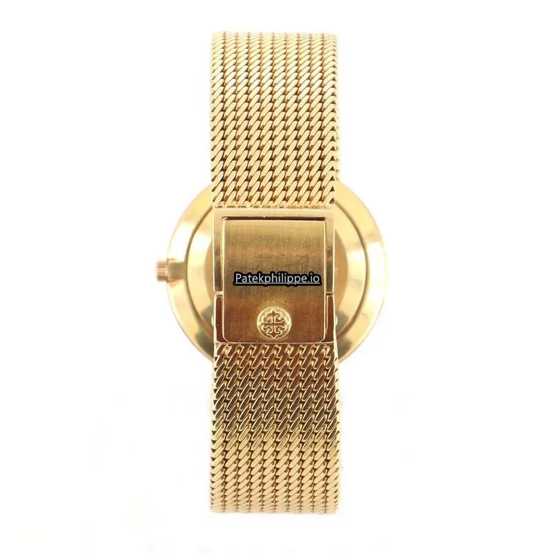 Alternative view of Patek Philippe Calatrava N/a 33MM Yellow Gold Case Manual Winding