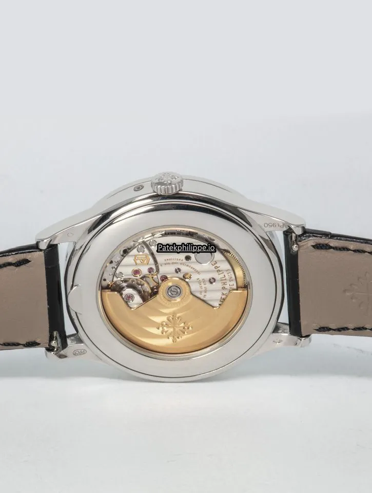 Alternative view of Patek Philippe Perpetual Calendar 5496p-001 40MM Platinum Case Automatic
