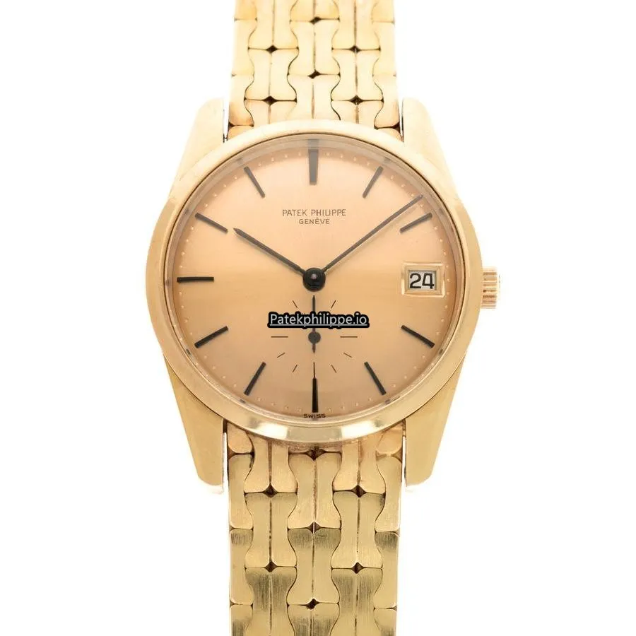 Patek Philippe Calatrava 3558 34MM Yellow Gold Case Automatic