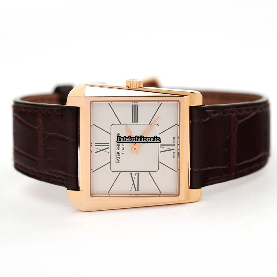 Patek Philippe Gondolo 5489r 32.5x34MM Rose Gold Case Manual Winding