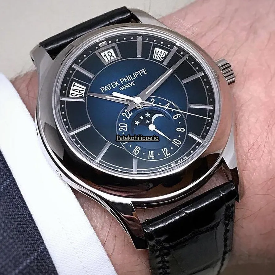 Patek Philippe Annual Calendar 5205g-013 40MM White Gold Case Automatic