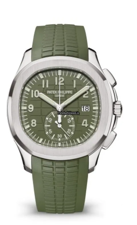 Patek Philippe Aquanaut 5968g-010 White Gold Case Automatic