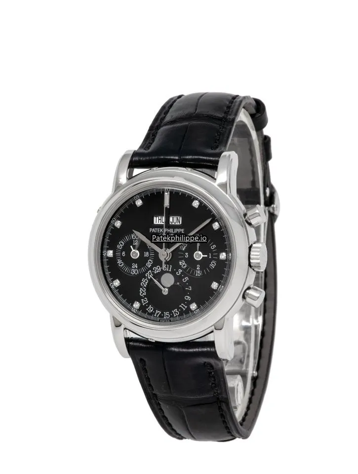 Patek Philippe Perpetual Calendar 3970ep-029 36MM Platinum Case Manual Winding
