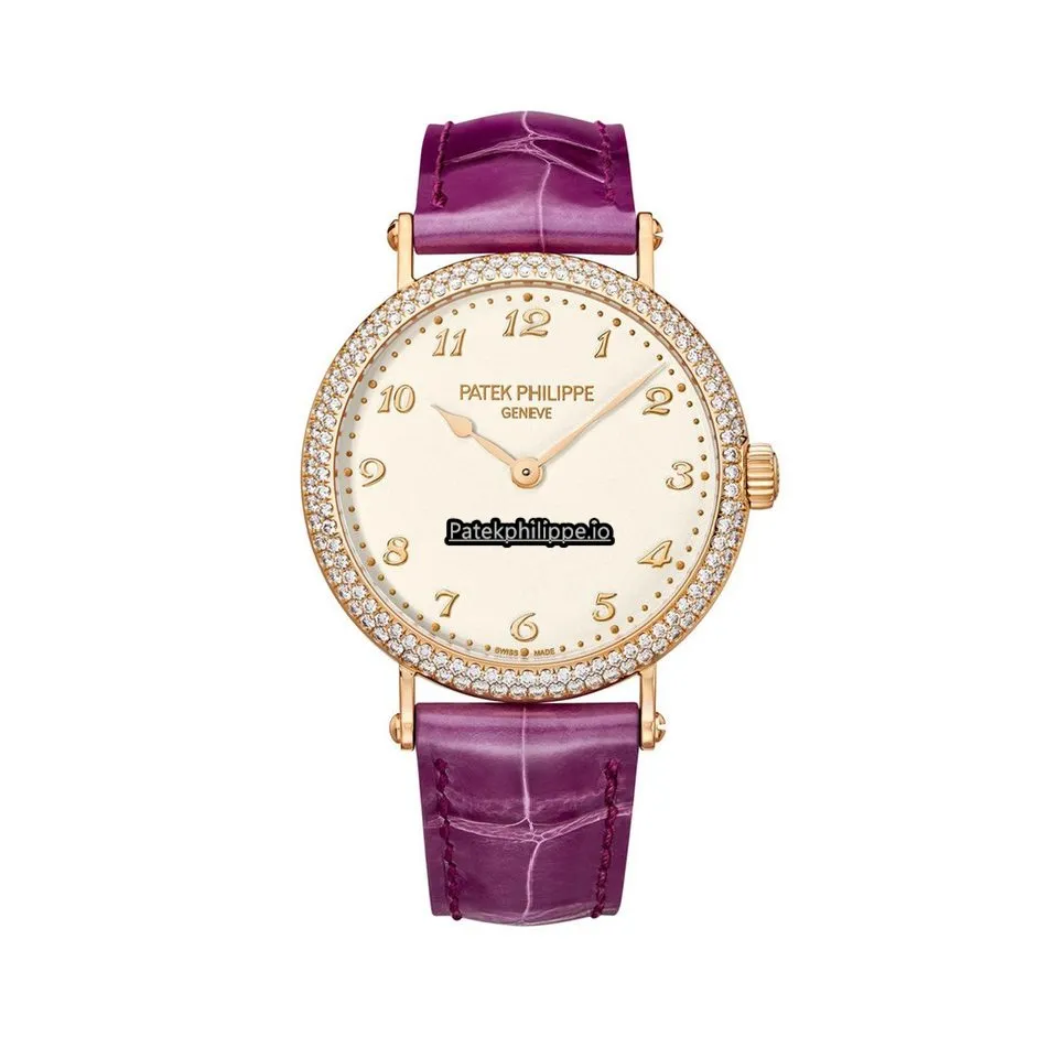 Patek Philippe Calatrava 7200/200r-001 34.6MM Rose Gold Case Automatic