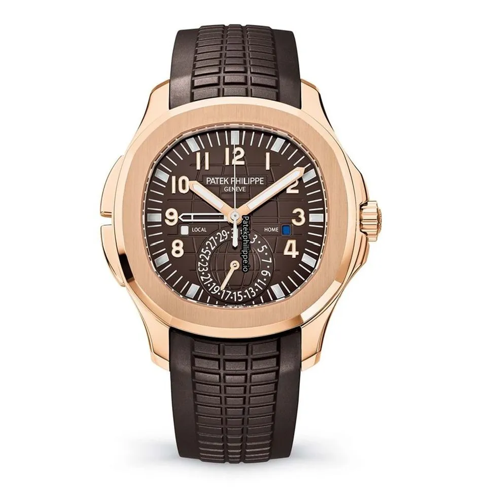 Patek Philippe Aquanaut 5164r-001 40.8MM Rose Gold Case Automatic