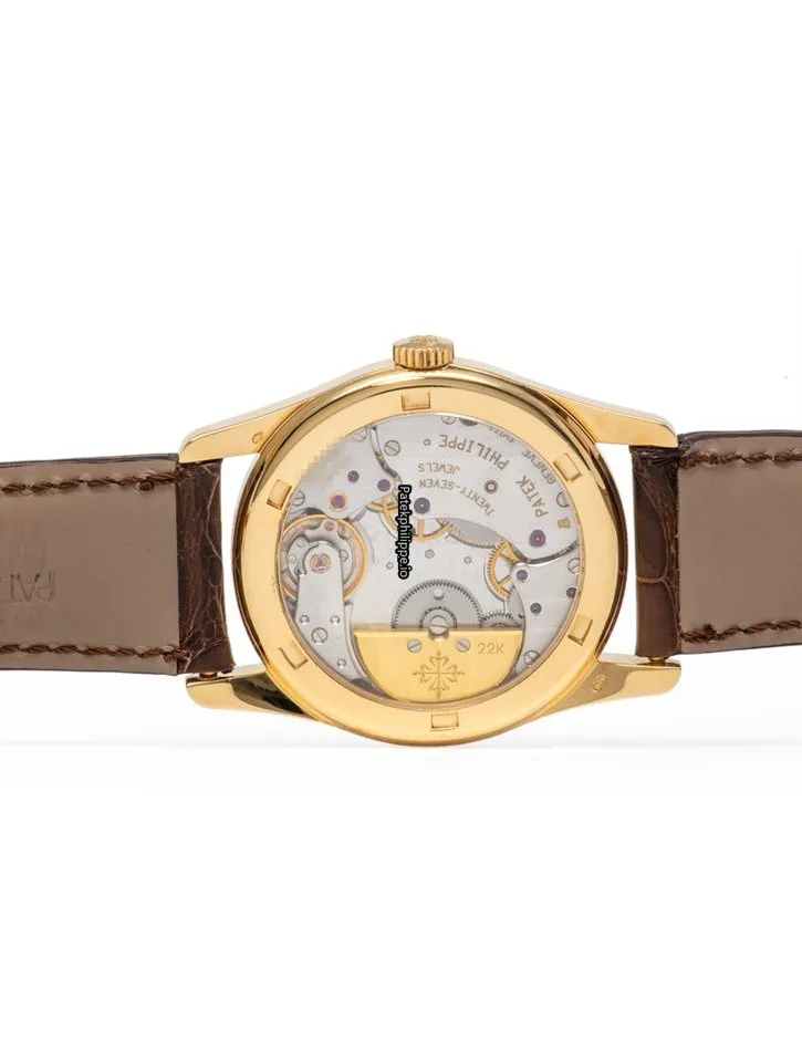 Alternative view of Patek Philippe Calatrava 5000j 34MM Yellow Gold Case Automatic