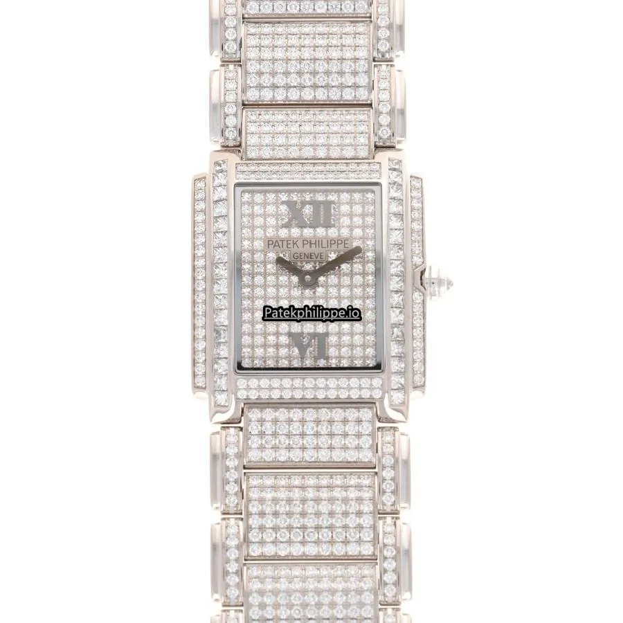 Patek Philippe Twenty-4 4910/51 25MM White Gold Case Quartz